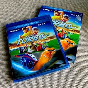 Turbo movie on Blu-Ray/DVD. Never opened.